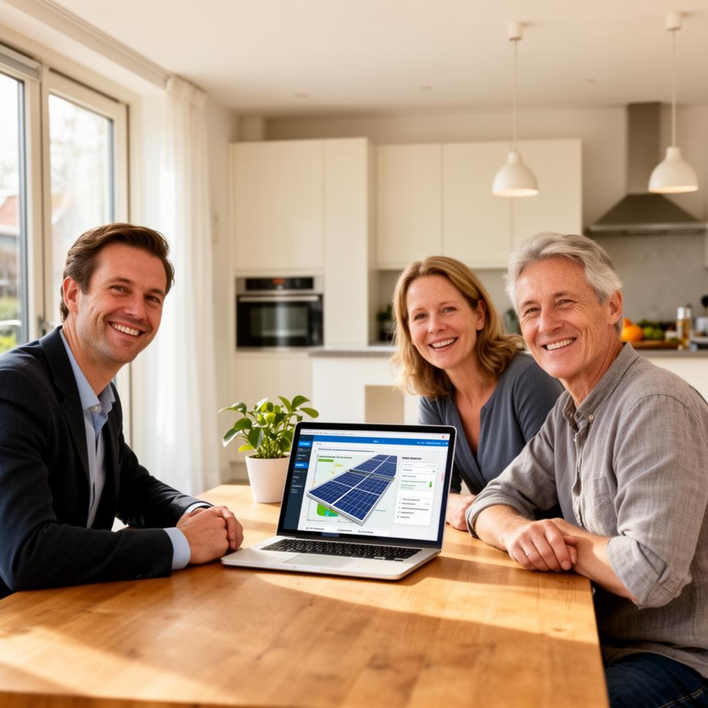 Power Plan adviseur bij klant thuis
